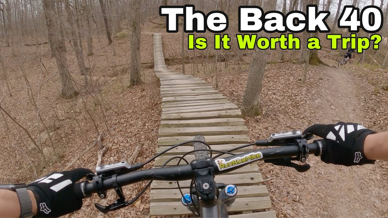 Back 40 Outer Loop mountain bike trail 22 miles Bella Vista Arkansas